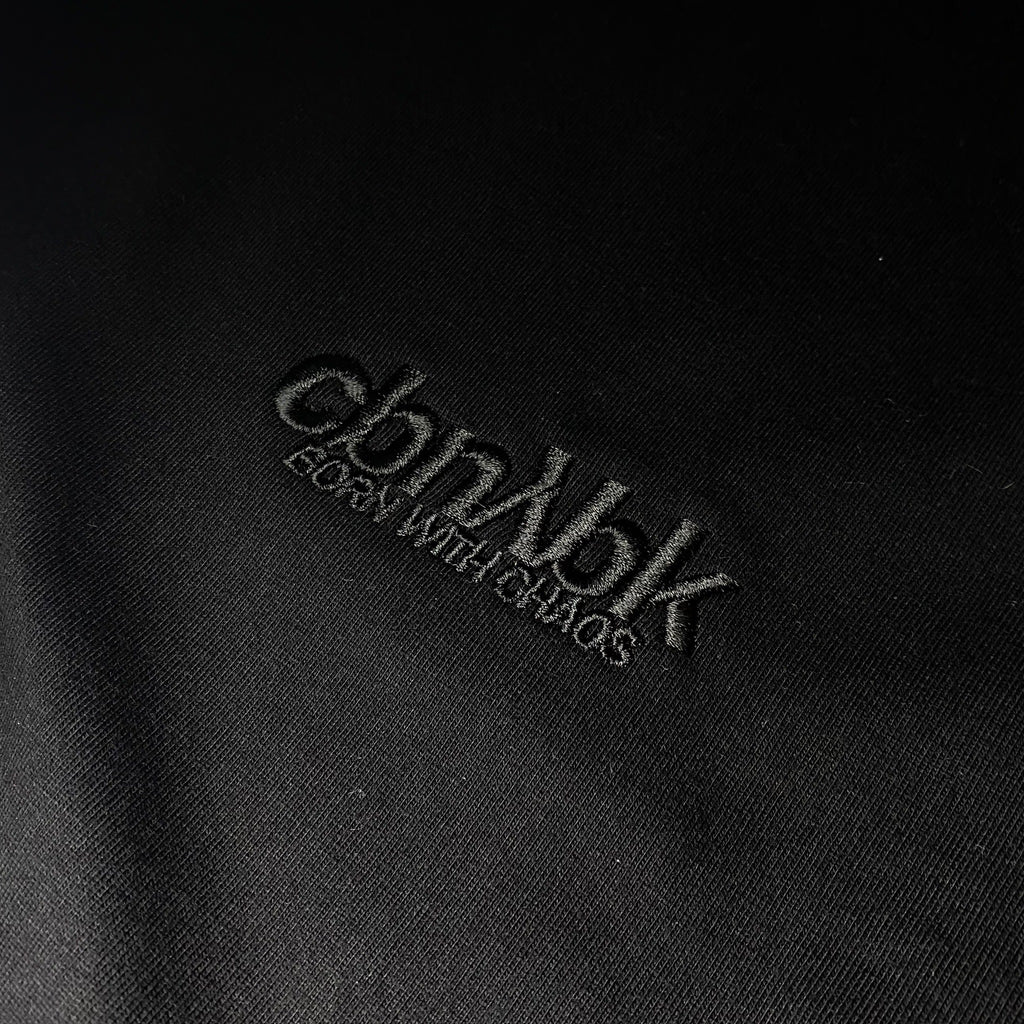 COZY BAGGY JORT - BLACK